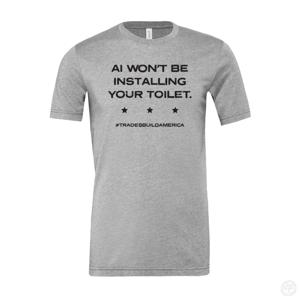 AI Toilet Bella + Canvas CVC Jersey Tee